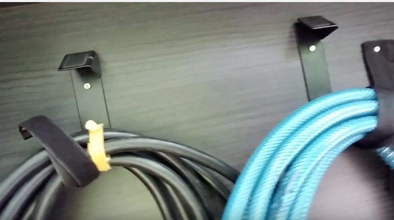 Show and Tell: Adding extra storage to the back of the headboard in our RV 1