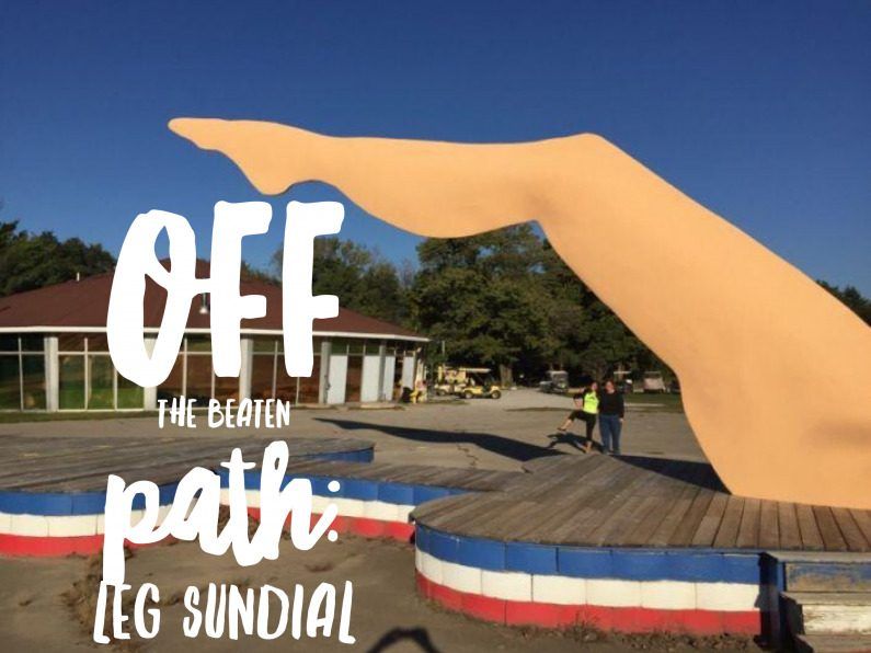Off The Beaten Path: Leg Sundial