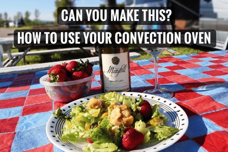 How to use the convection oven in your RV