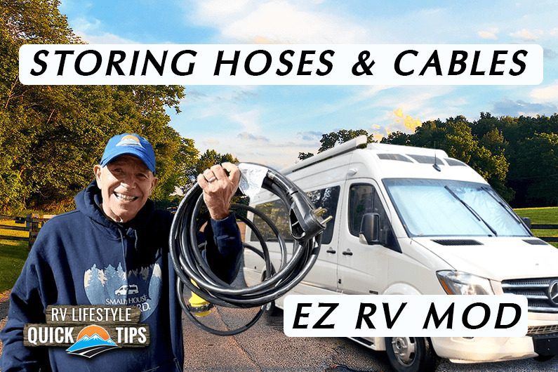 RV Quick Tip: Use the back of that headboard 1