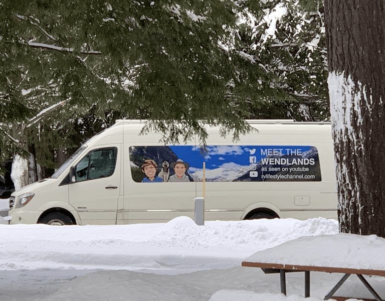 Winter camping at its best!