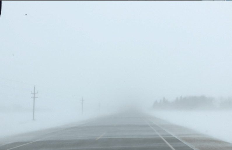 Driving in a Blizzard 1