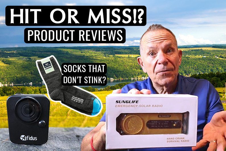 Hit or Miss? A hand crank radio, a time lapse camera and socks that don't stink! 1