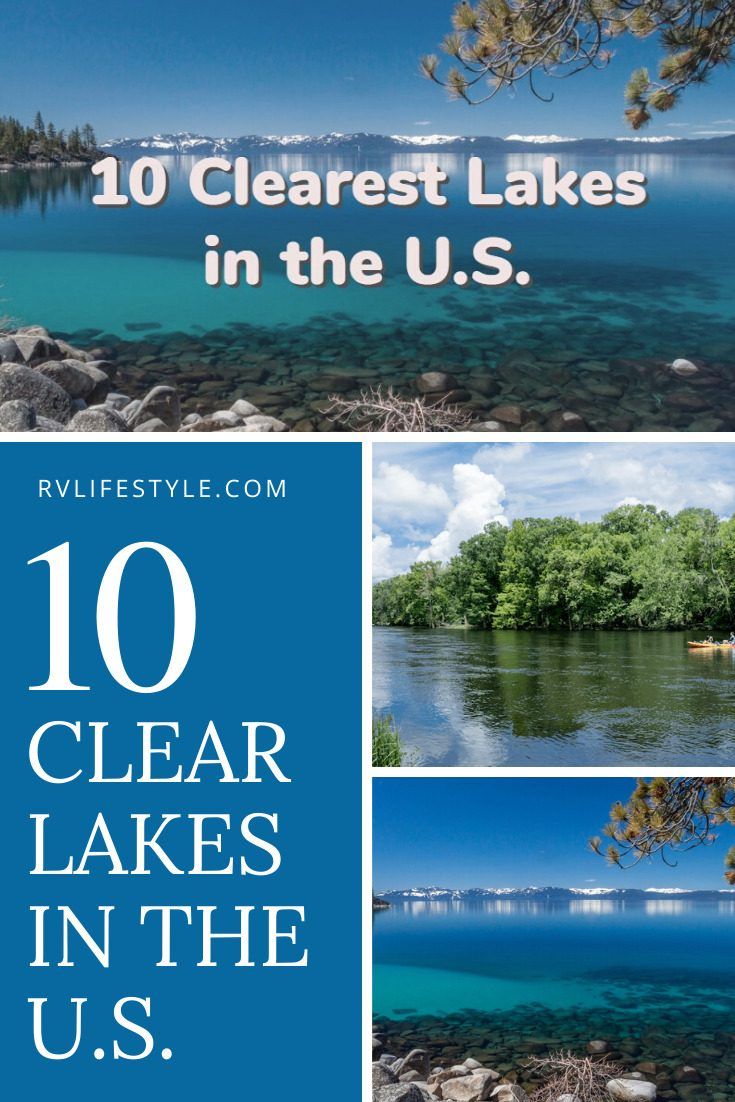 10 Clearest Lakes In The U.S. | RV Lifestyle