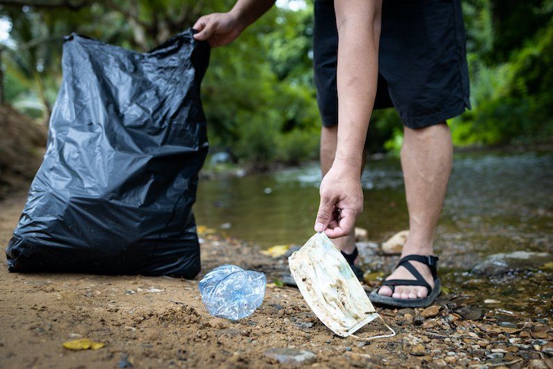 photo illustrating how camping newbies are causing damage to national parks