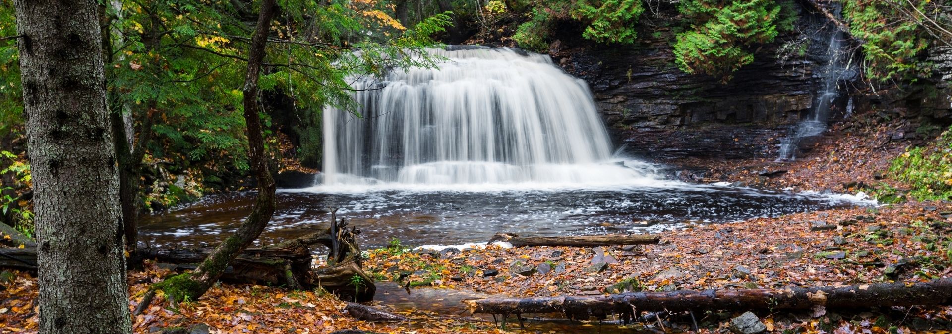 waterfalls in lower michigan