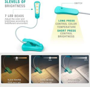 Rechargeable Book Light RV Stocking Stuffers