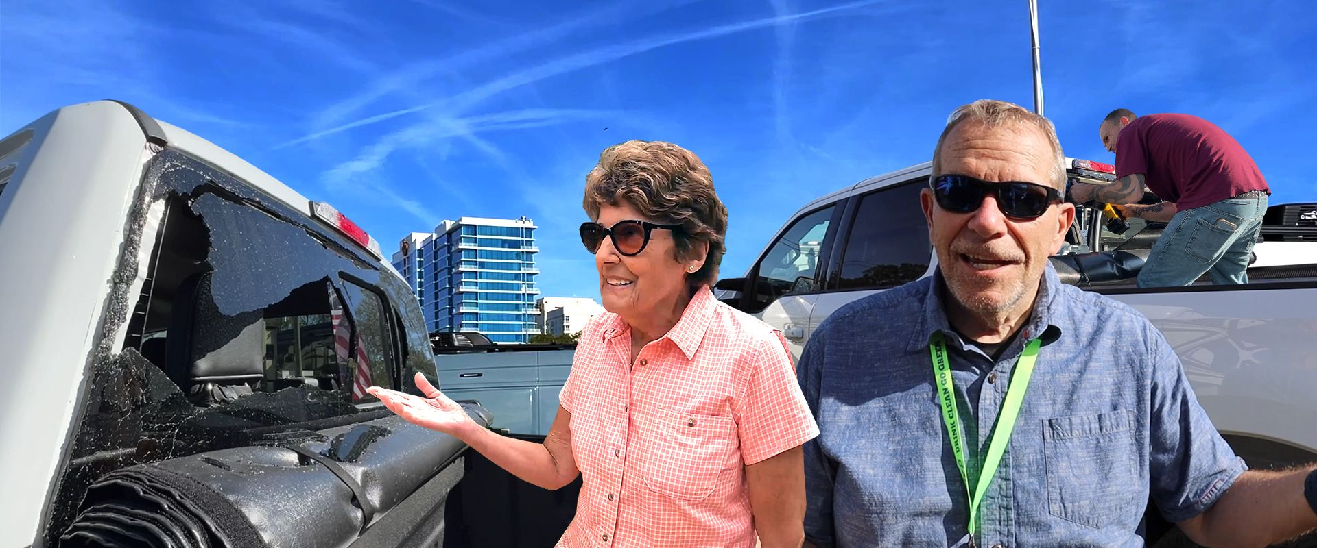 All My Fault: Breaking the Rear Truck Window with my Fifth Wheel