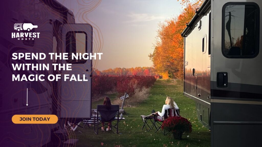Fall Foliage Adventure: Creating the Perfect Roadtrip with Harvest Hosts