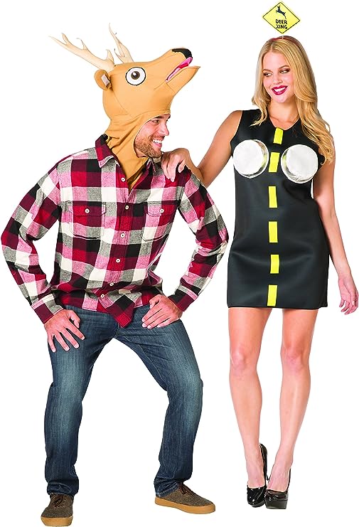 deer in the headlights couple costume