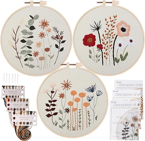 Embroidery 3 pack
