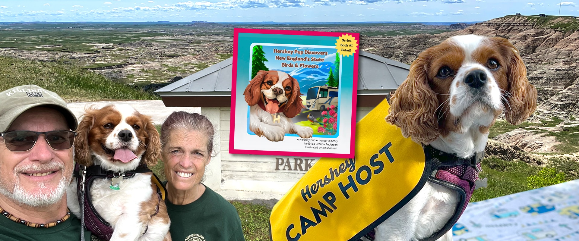 Camp Hosts Write Children's Book on their Dog's RV Adventures