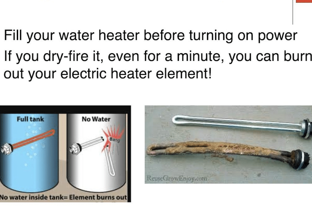 RV Electricity Dos and Don'ts water heater