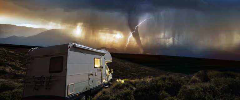 What to do when a Tornado is heading toward your campground