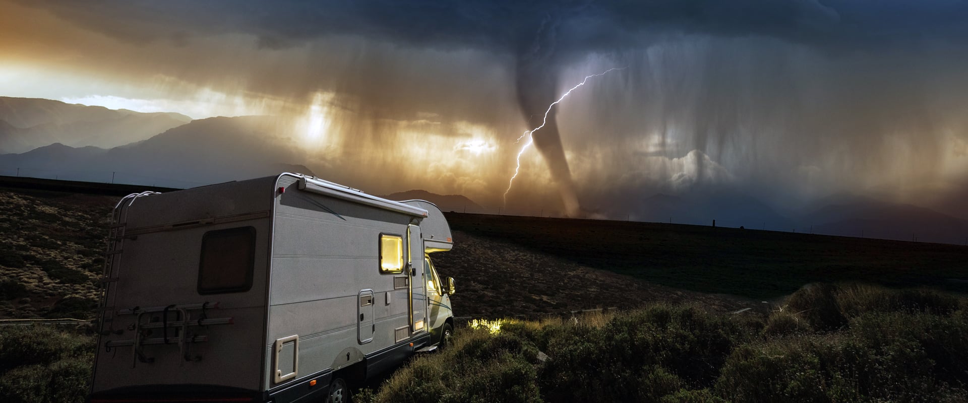 What to do when a Tornado is heading toward your campground
