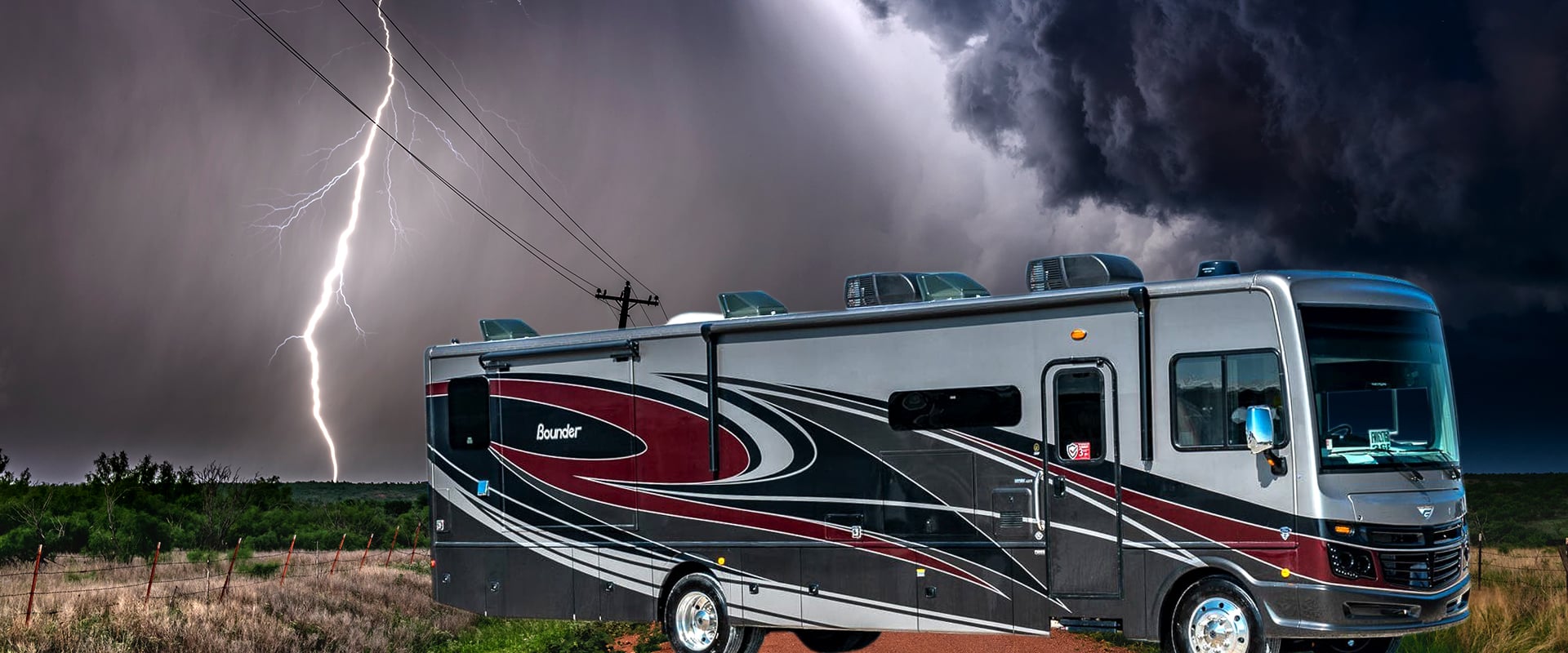 Surviving 80 mph winds in an RV!