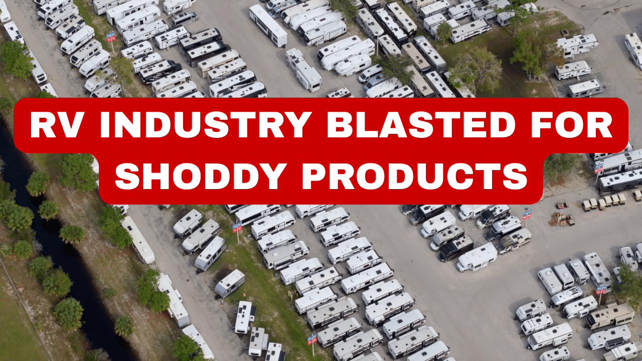 Industry Exposed for RV Quality Problems 1