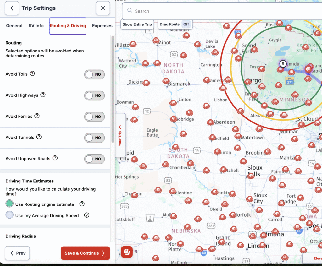 Over 50? How to Plan an RV Route That Doesn't Feel Rushed