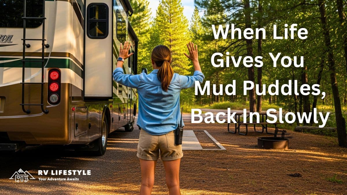 When Life Gives You Mud Puddles, Back In Slowly