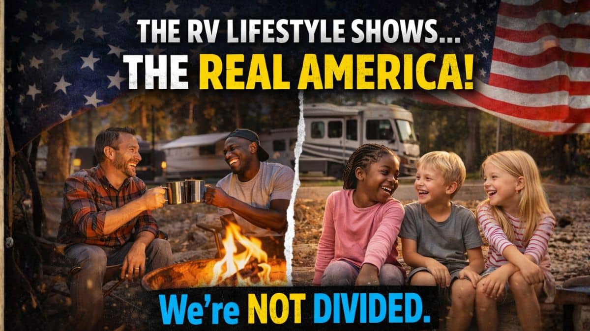 The RV Lifestyle Shows the REAL America
