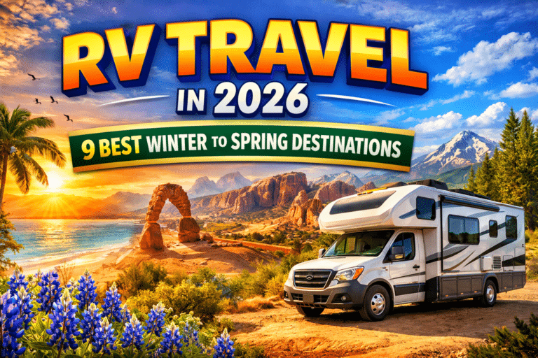 RV Travel in 2026: 9 Must-Go Destinations with the Best Winter to Spring Weather