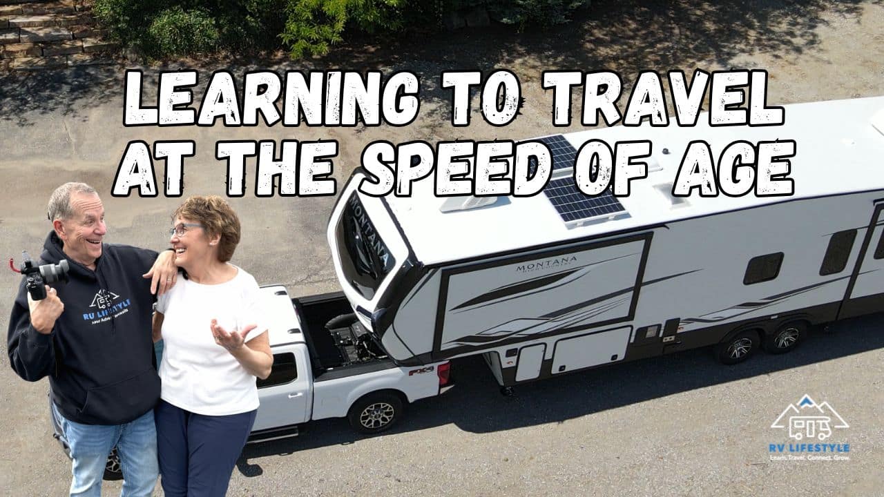 Learning to Travel at the Speed of Age